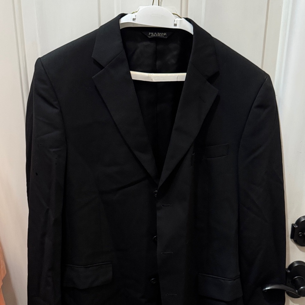 Jos. A. Bank Men's Classic Black Suit Jacket